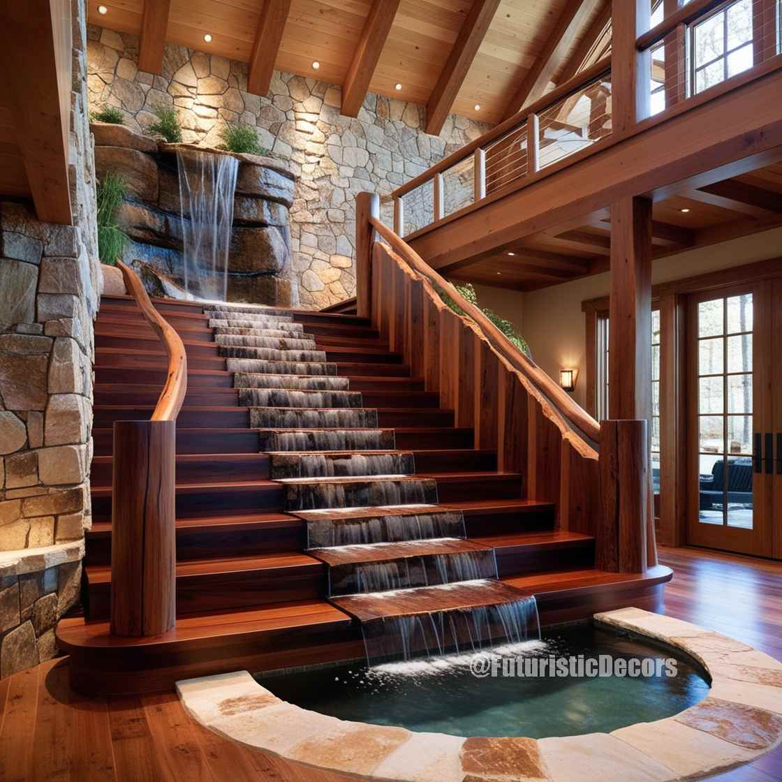 Waterfall Staircases