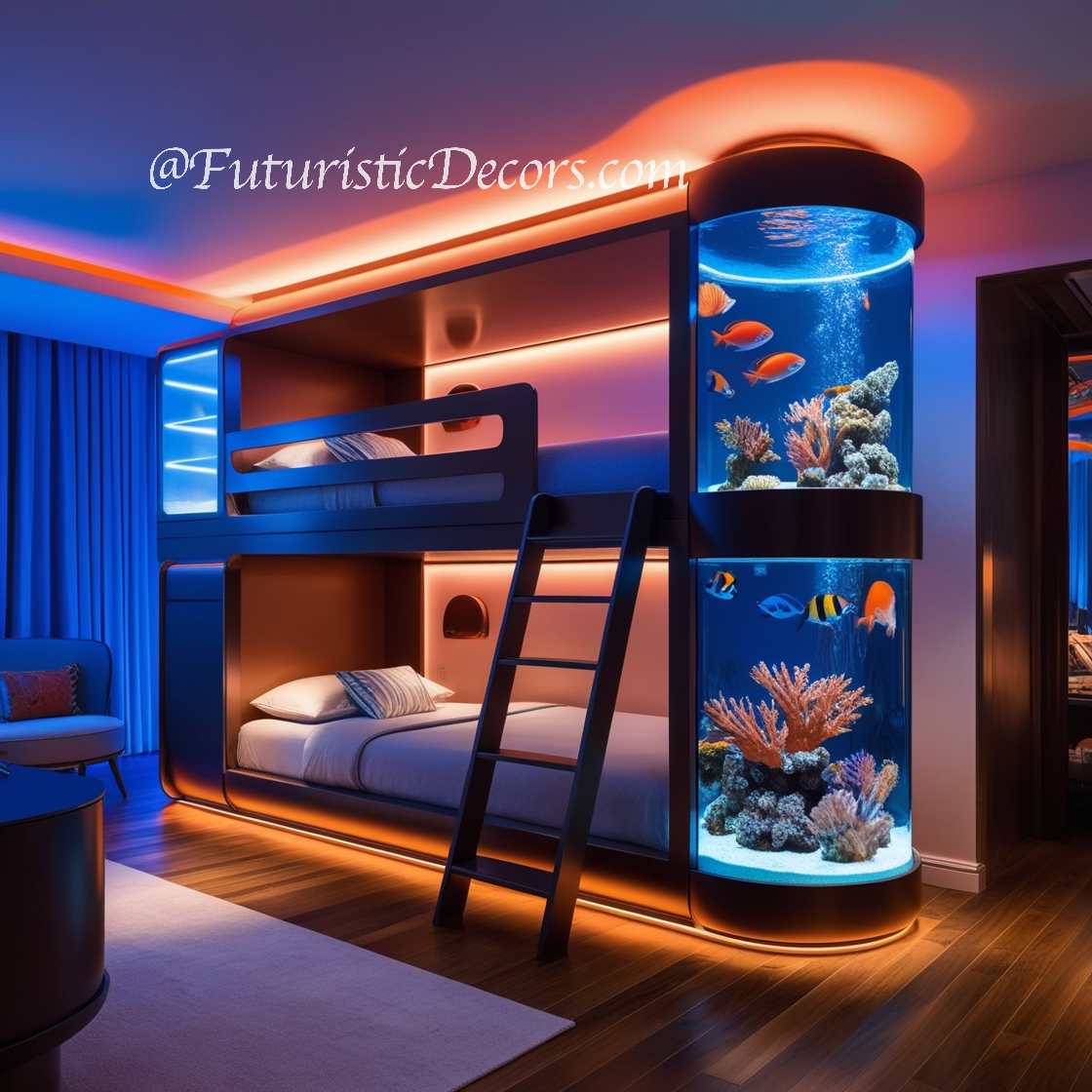 Aquarium Bunk Beds