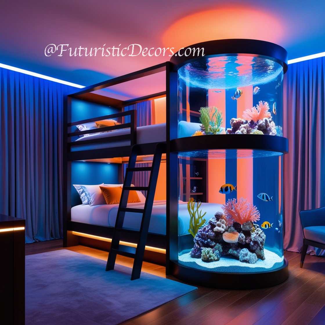 Aquarium Bunk Beds