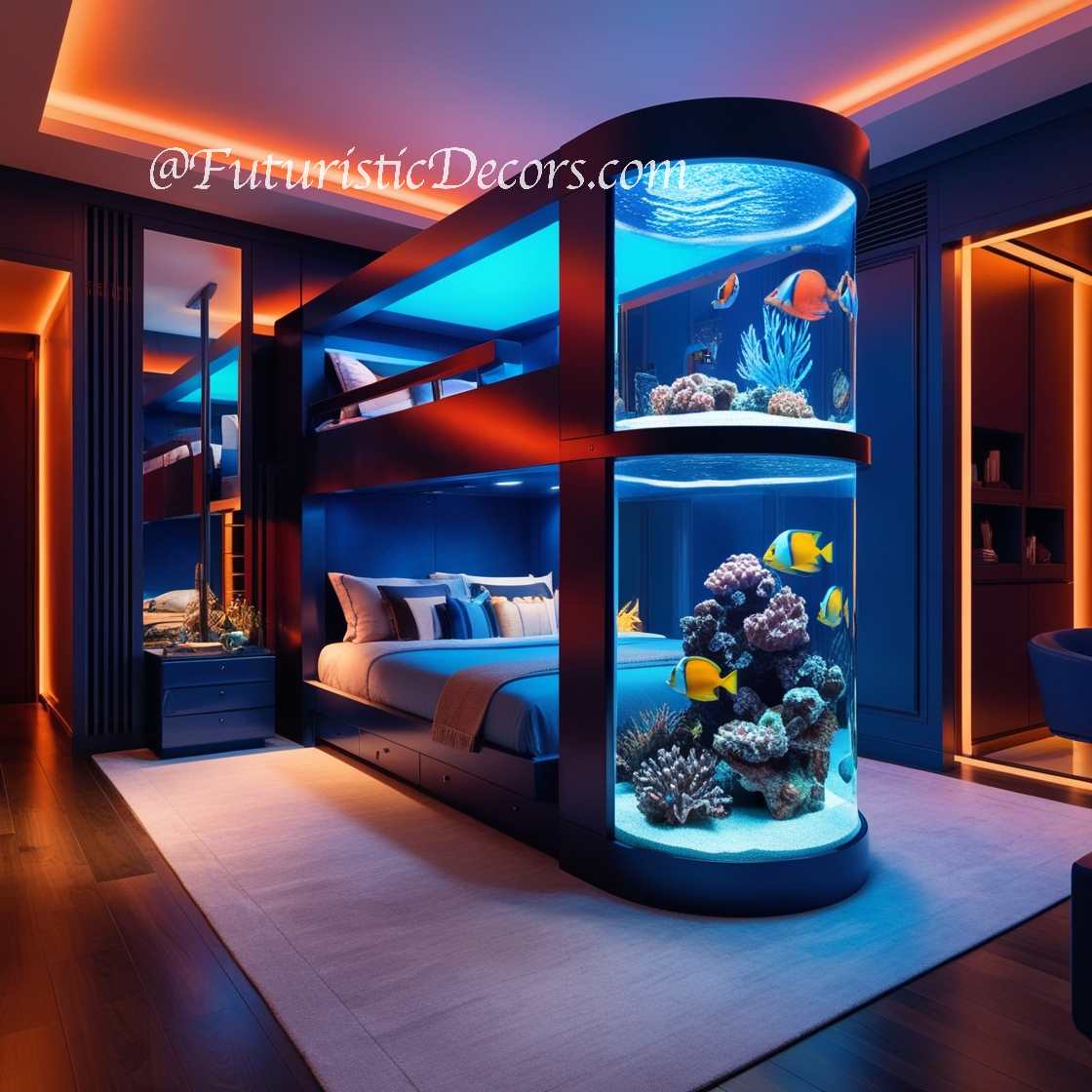 Aquarium Bunk Beds