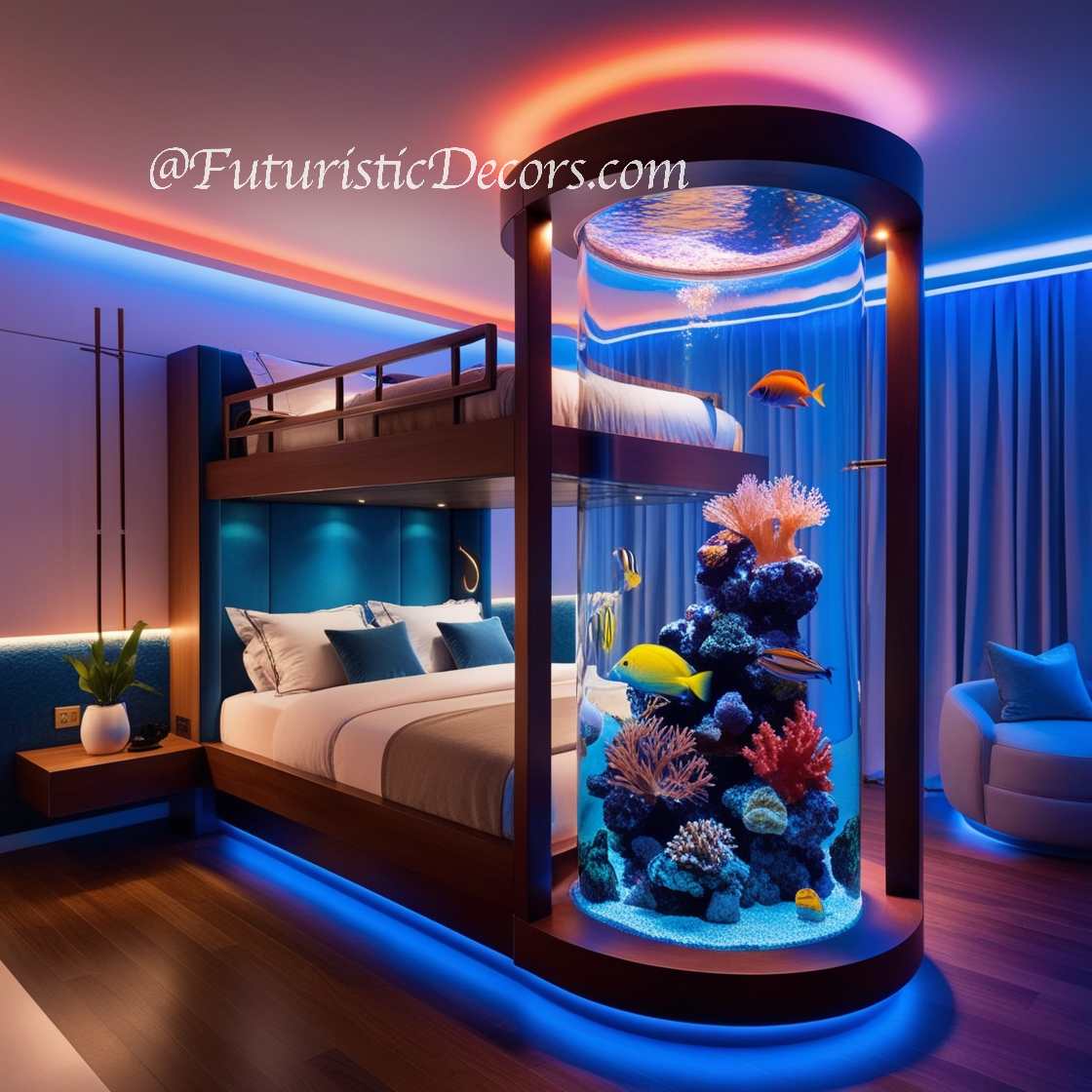 Aquarium Bunk Beds