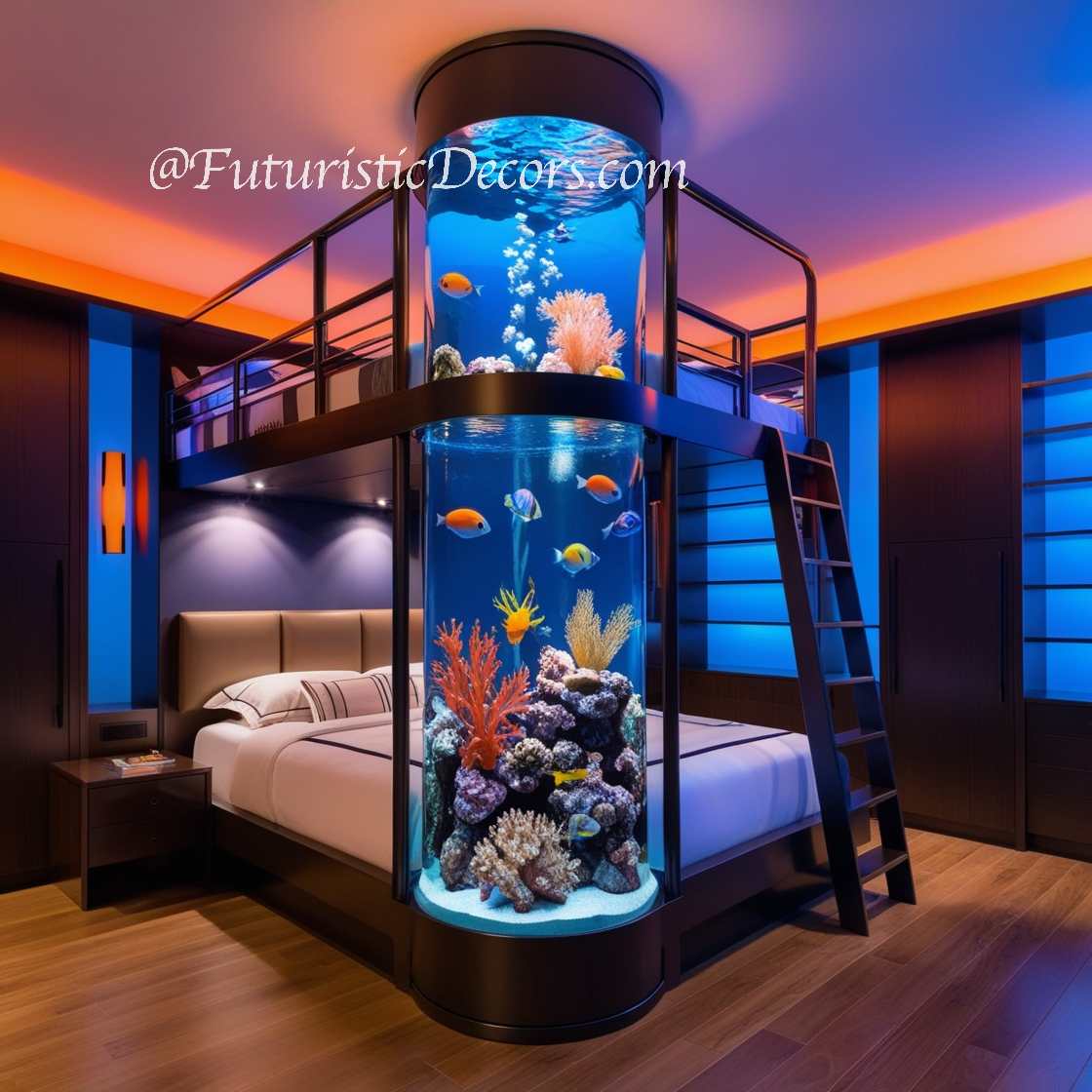 Aquarium Bunk Beds