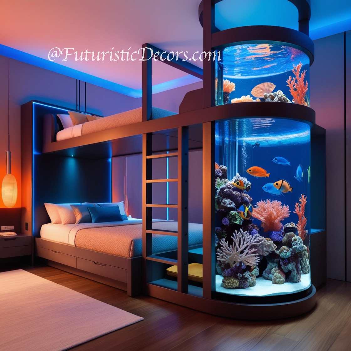 Aquarium Bunk Beds