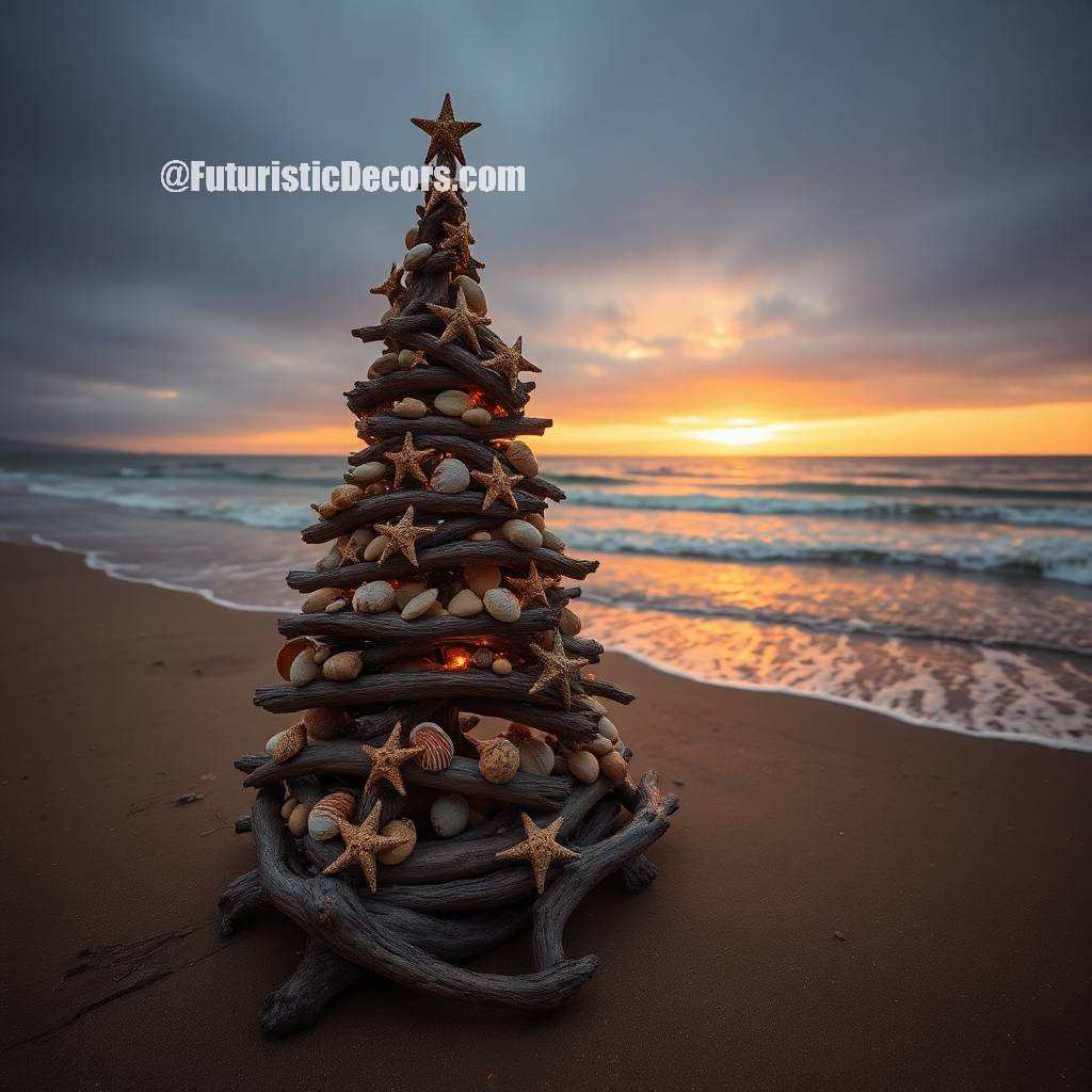 Driftwood Christmas Tree