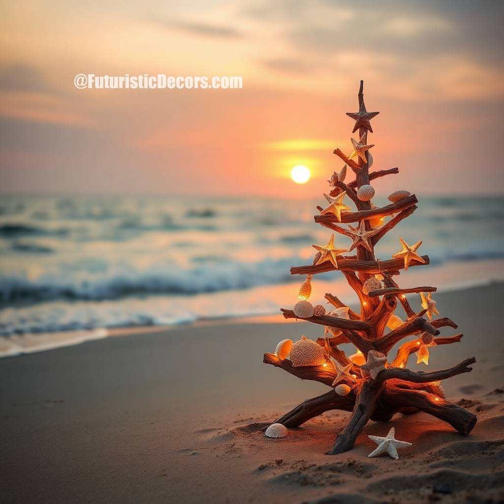 Driftwood Christmas Tree