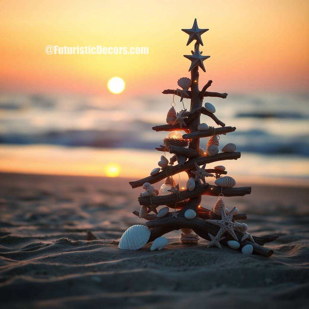 Driftwood Christmas Tree