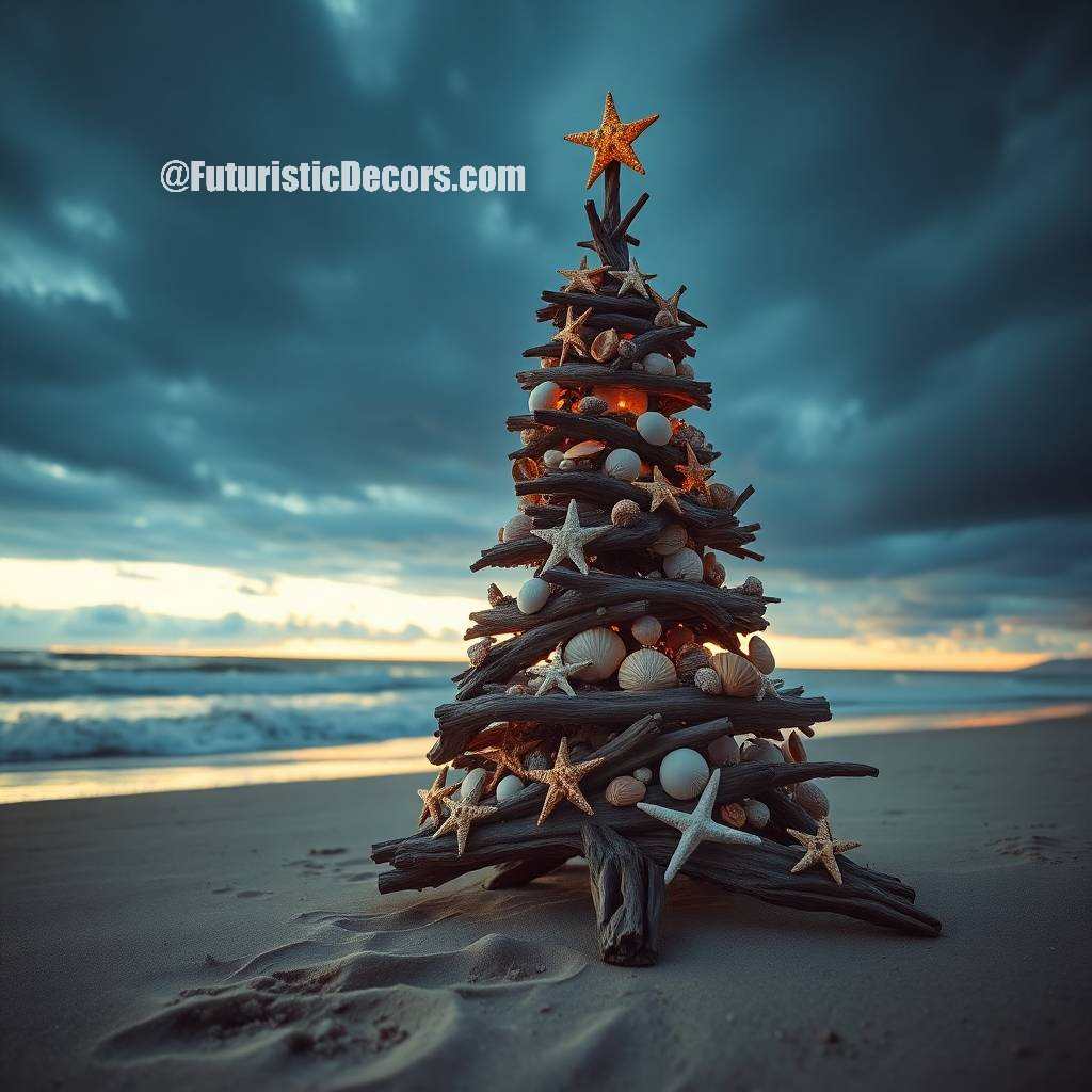 Driftwood Christmas Tree