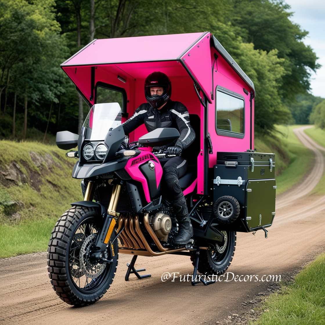 Camping Motorcycle