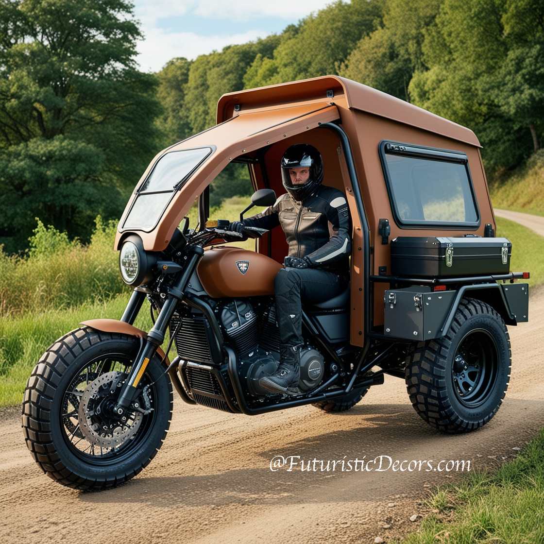 Camping Motorcycle