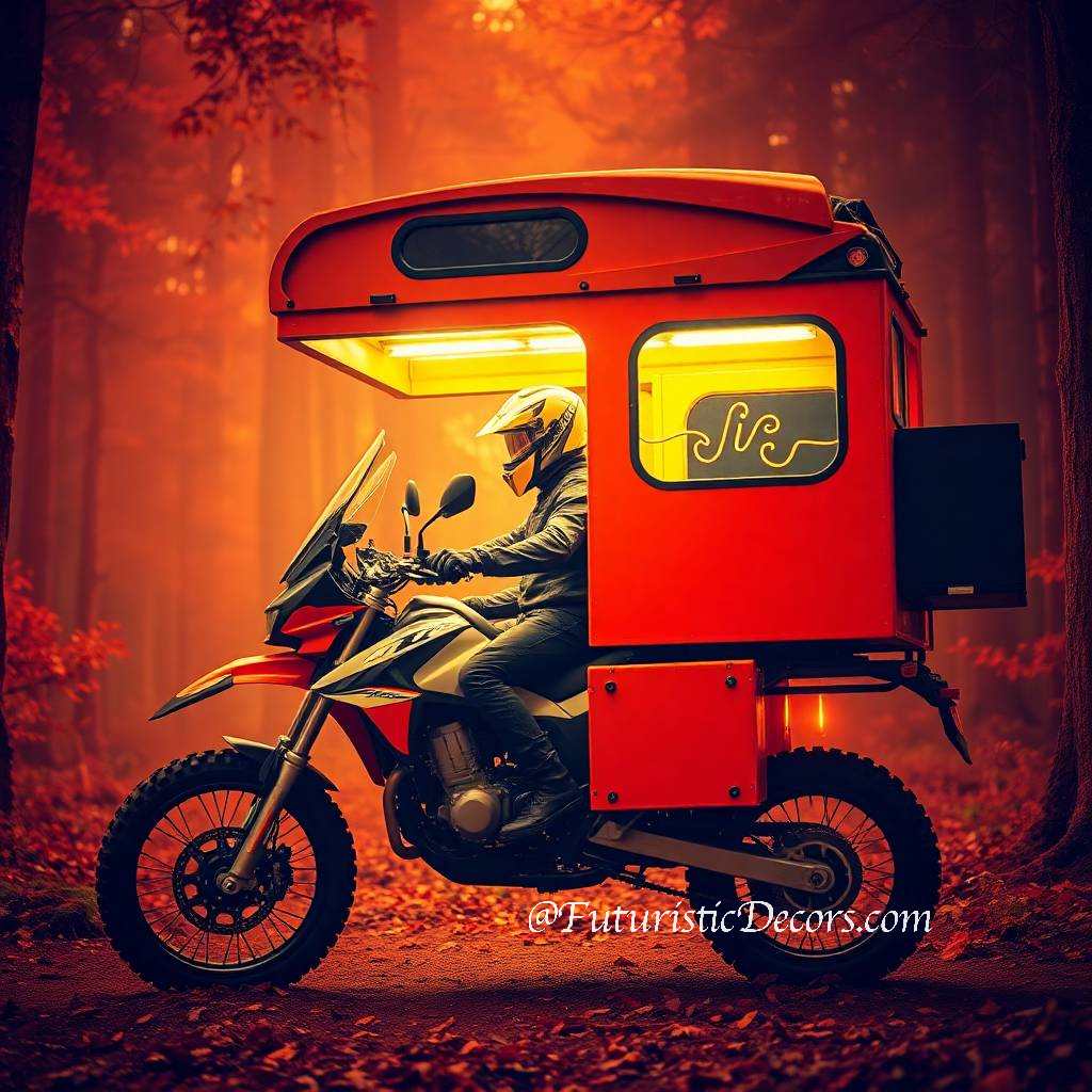 Camping Motorcycle