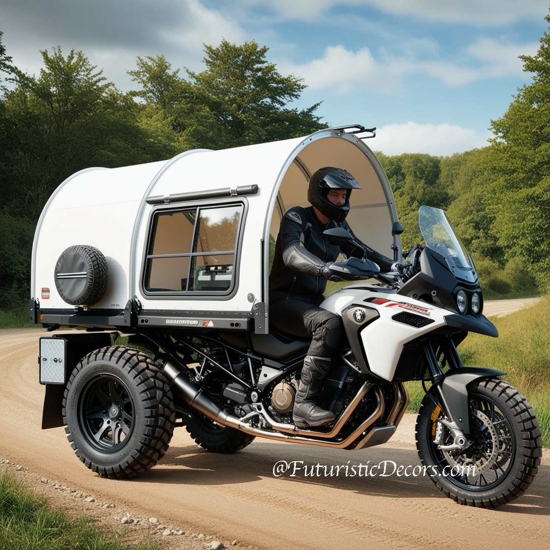 Camping Motorcycle