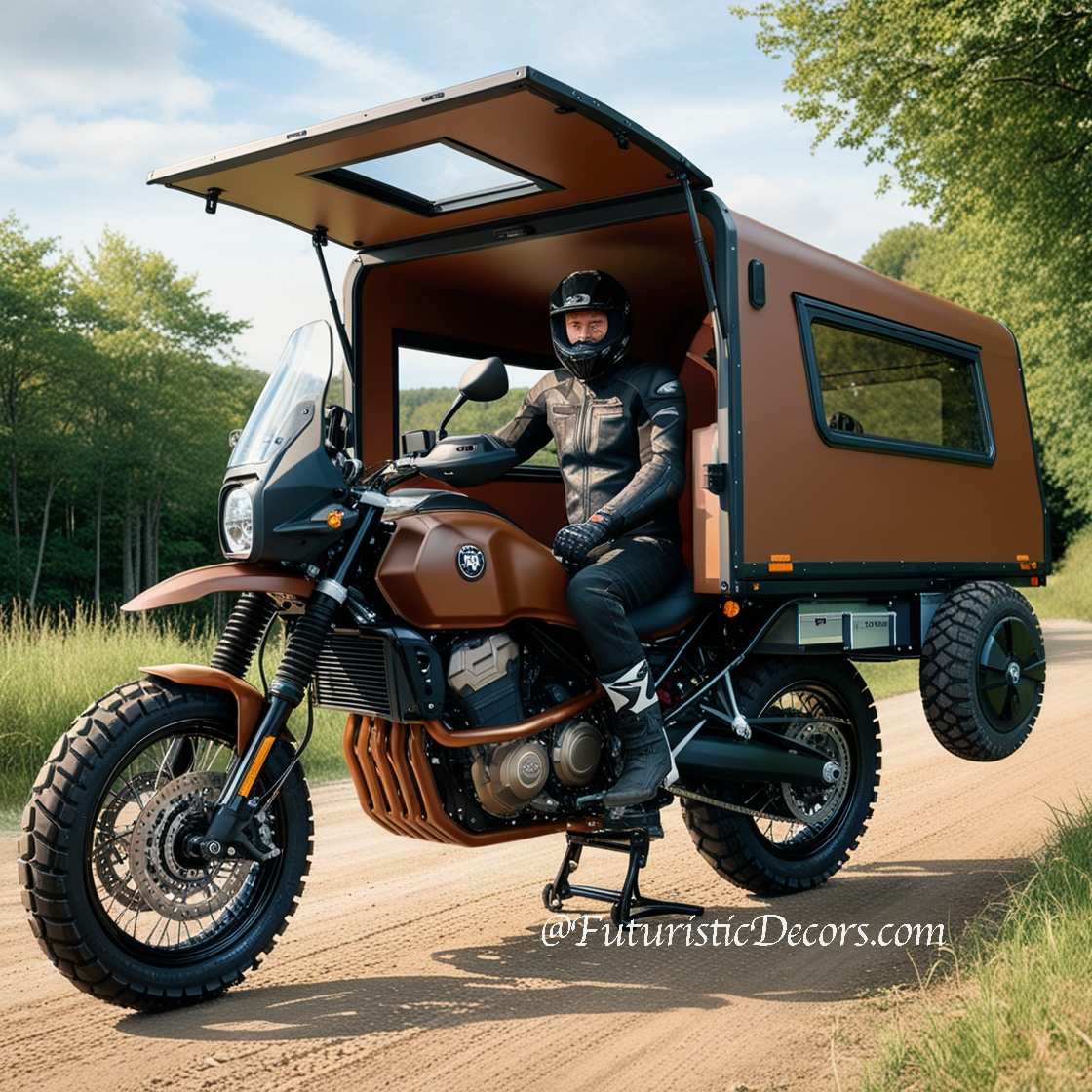 Camping Motorcycle