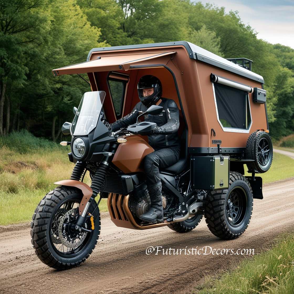 Camping Motorcycle