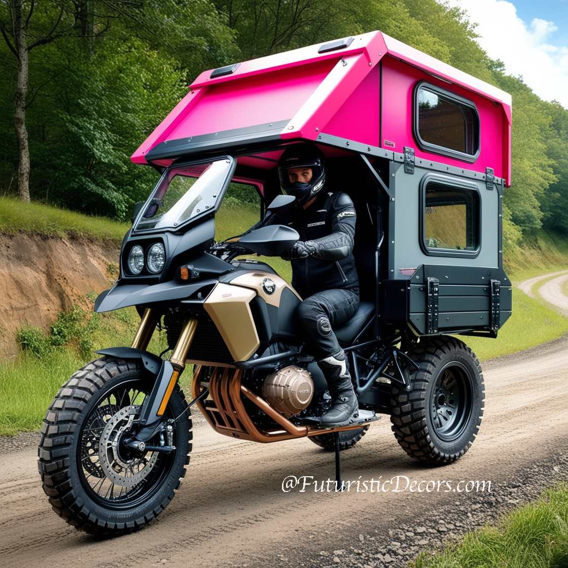 Camping Motorcycle