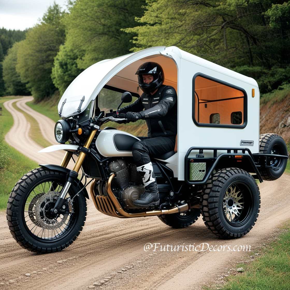 Camping Motorcycle