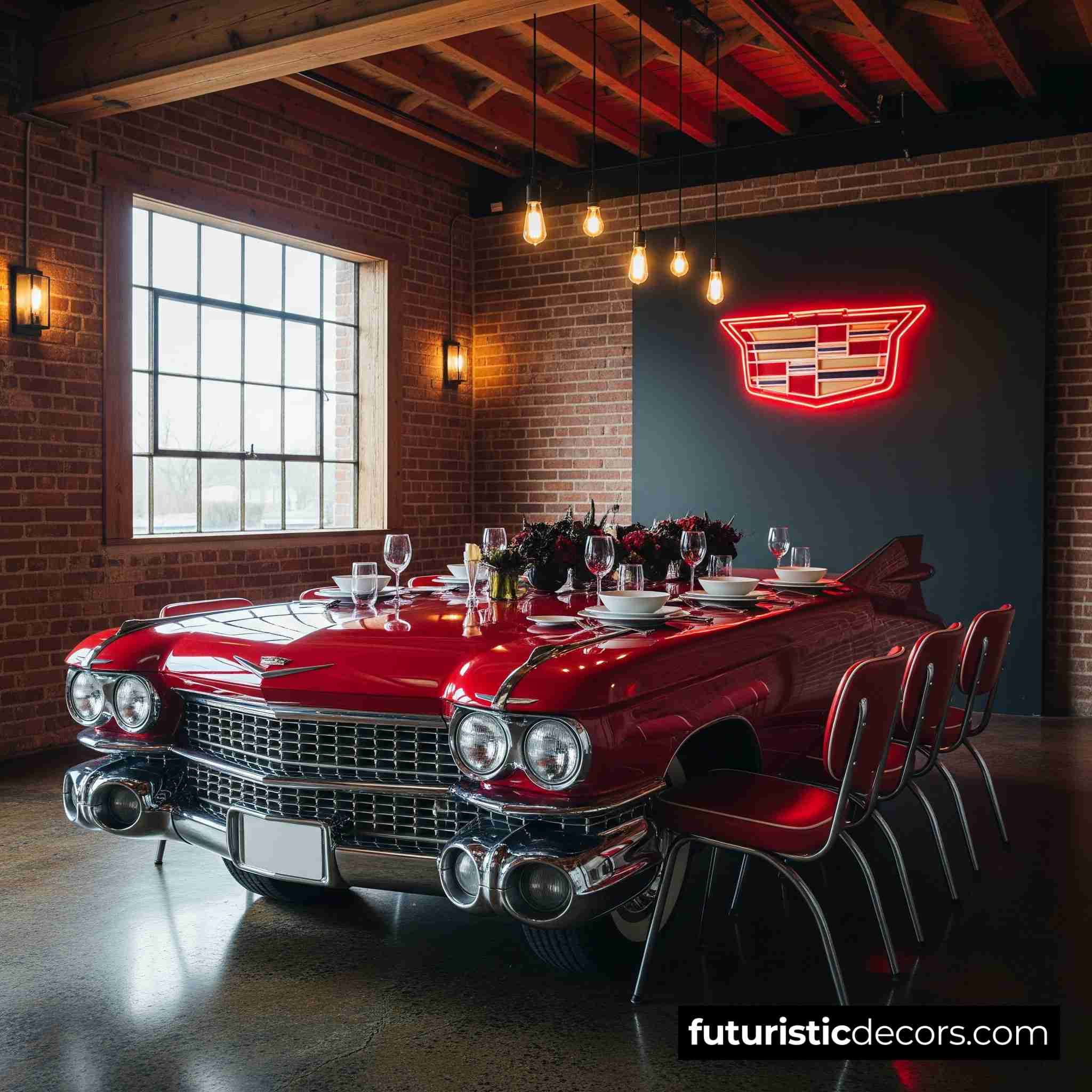 Classic Car Dining Table