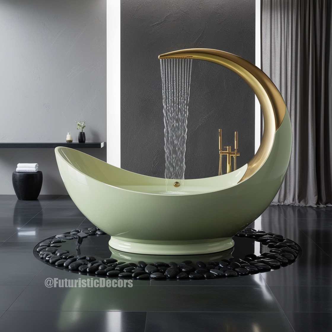 Crescent Moon Bathtubs