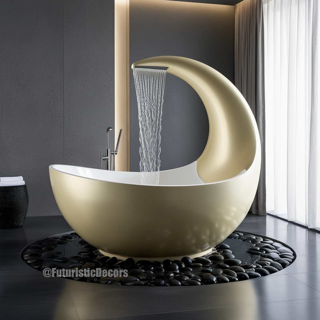 Crescent Moon Bathtubs