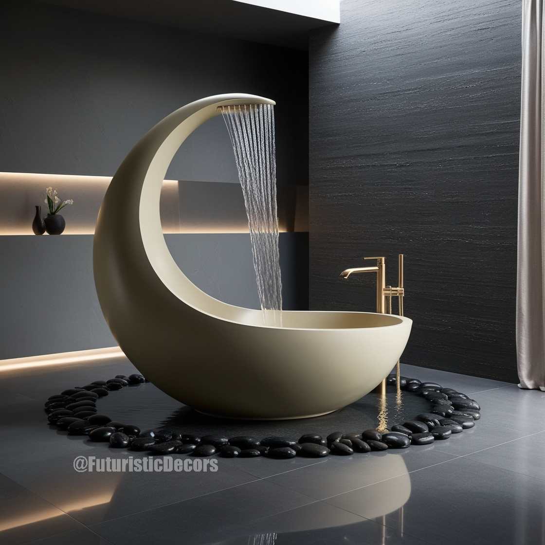 Crescent Moon Bathtubs