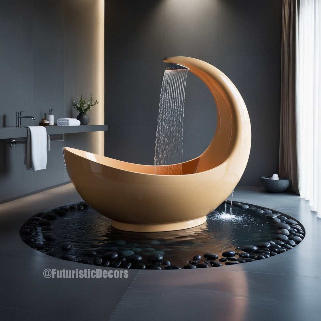 Crescent Moon Bathtubs