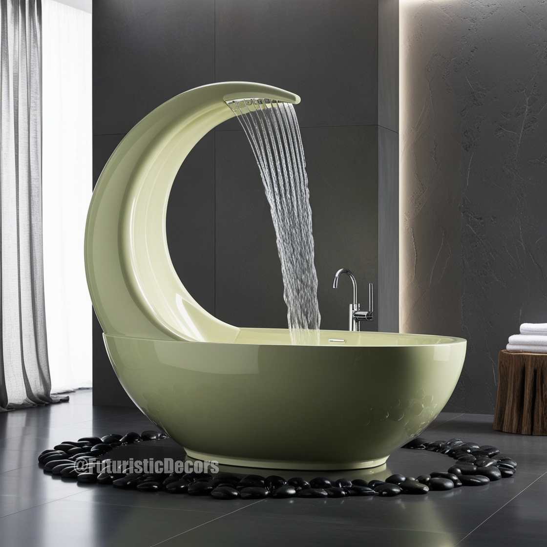 Crescent Moon Bathtubs