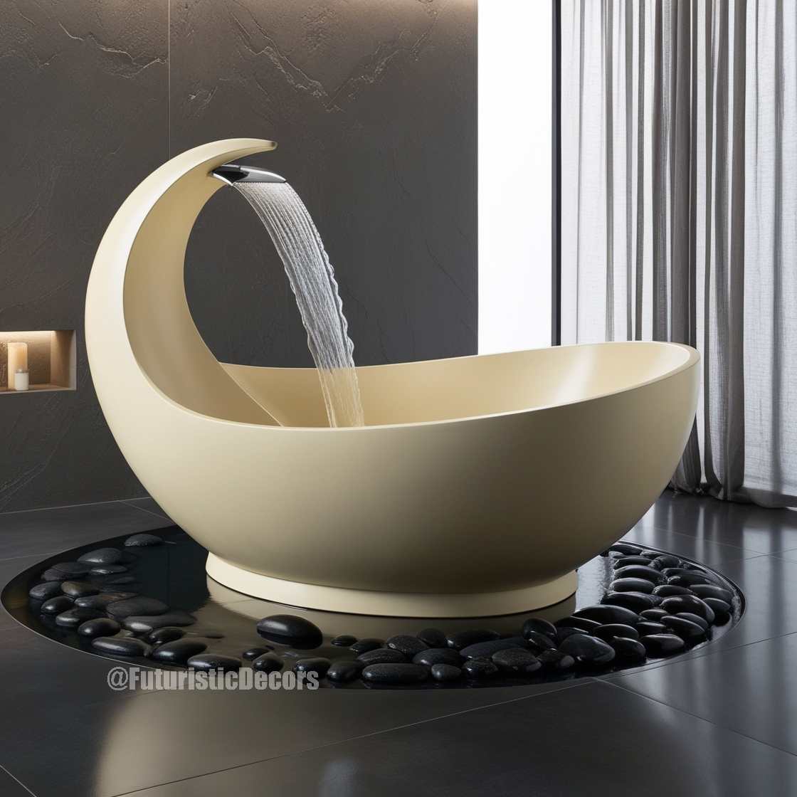 Crescent Moon Bathtubs