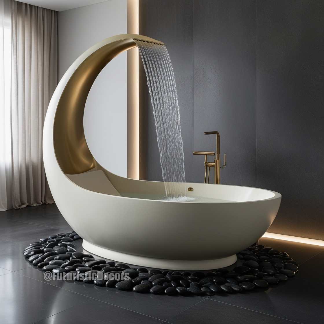 Crescent Moon Bathtubs