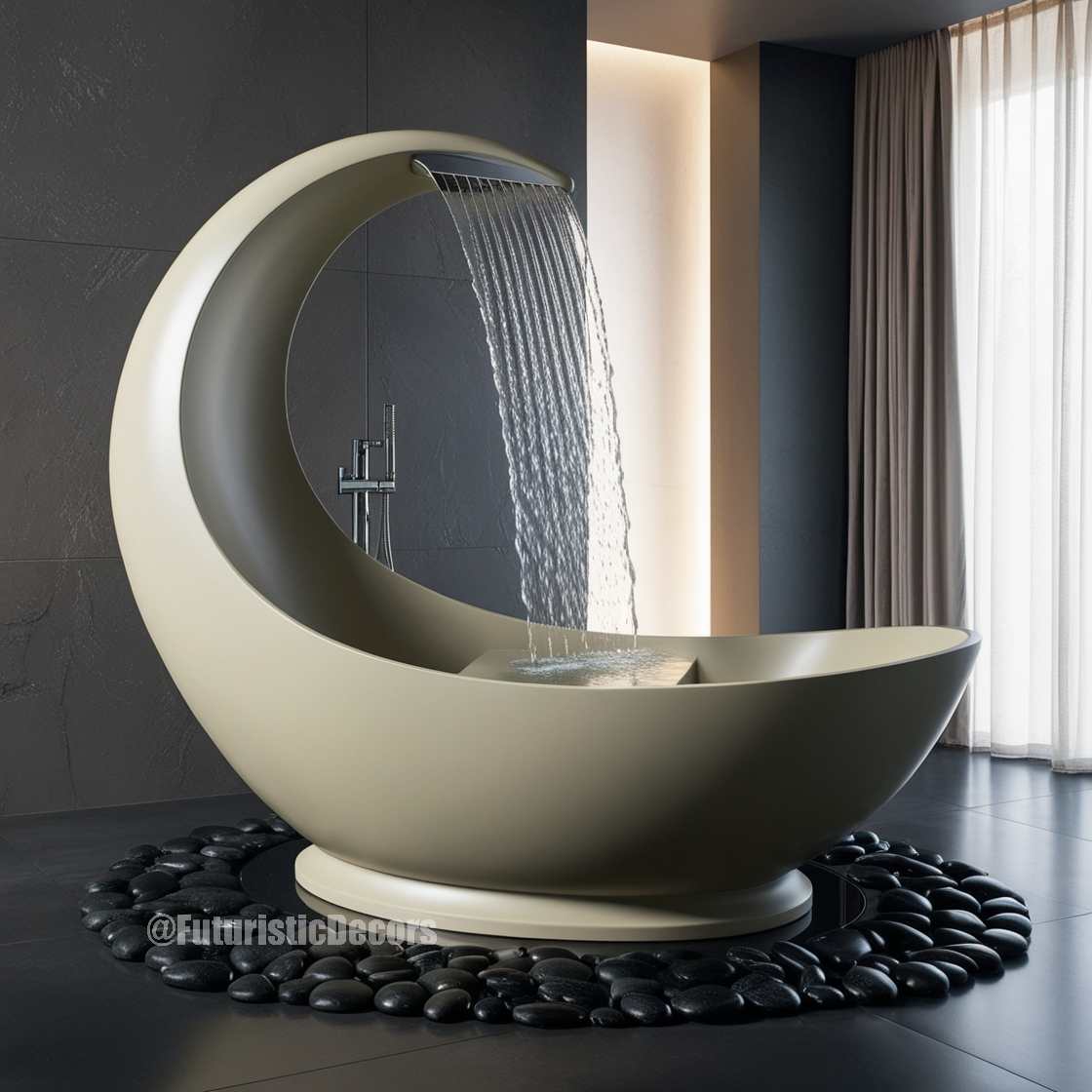 Crescent Moon Bathtubs