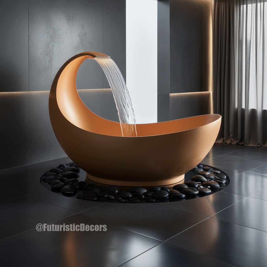 Crescent Moon Bathtubs