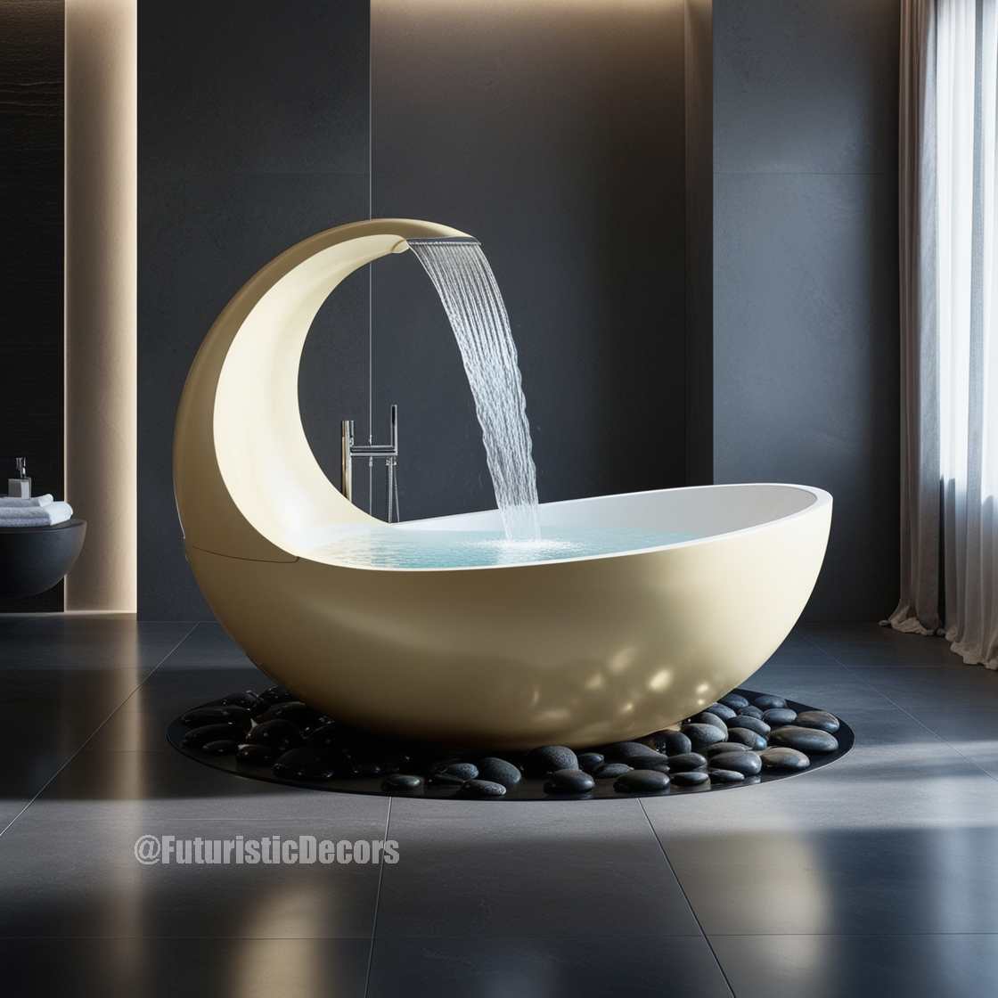 Crescent Moon Bathtubs