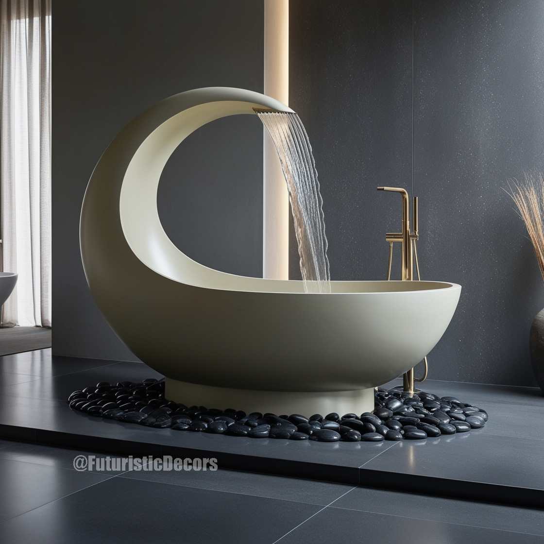 Crescent Moon Bathtubs