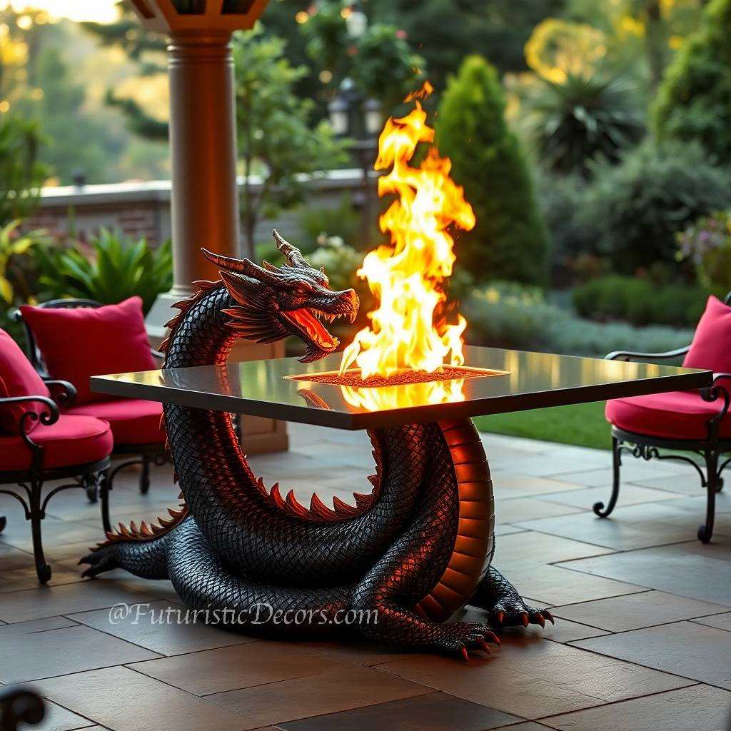 Dragon Patio Fire Table