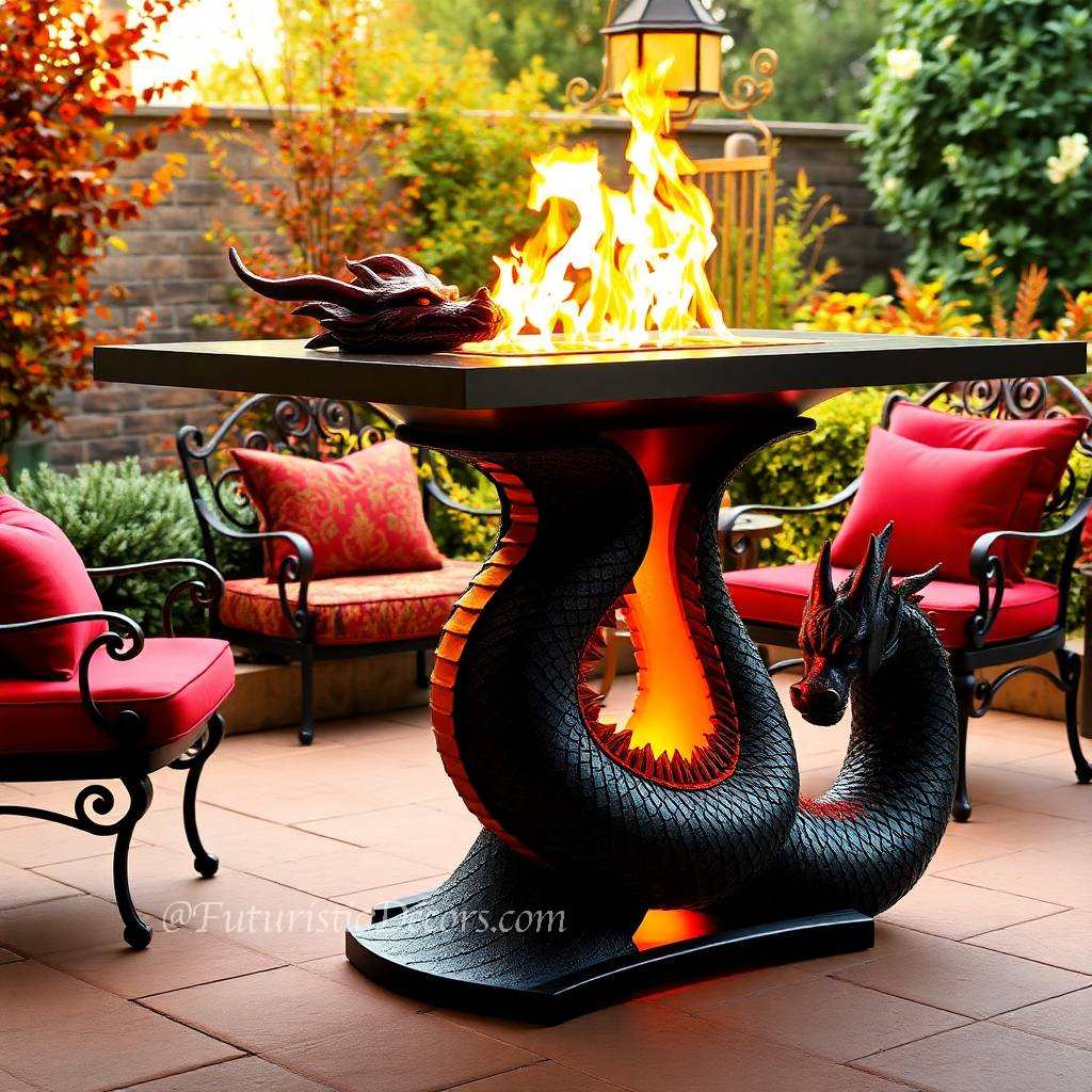 Dragon Patio Fire Table