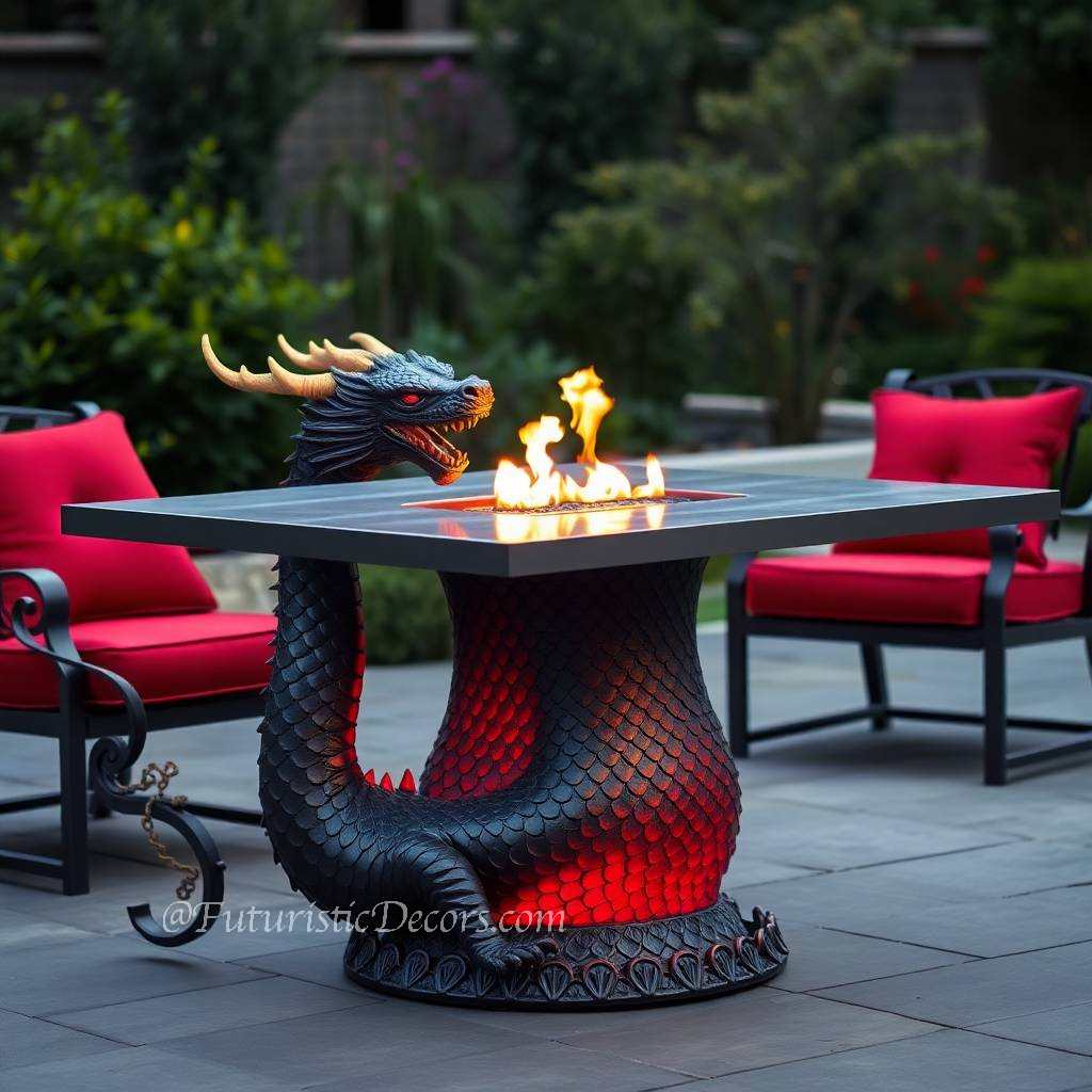 Dragon Patio Fire Table