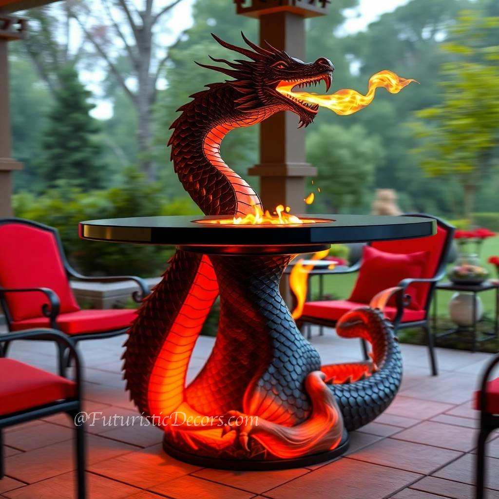 Dragon Patio Fire Table