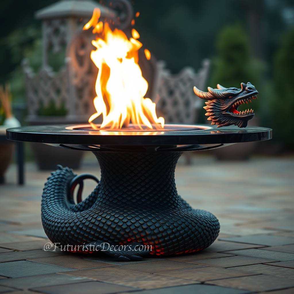 Dragon Patio Fire Table