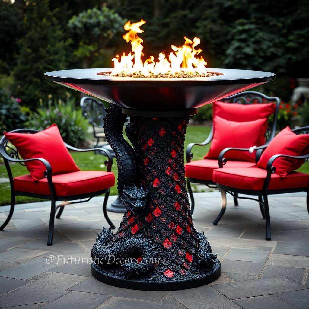 Dragon Patio Fire Table