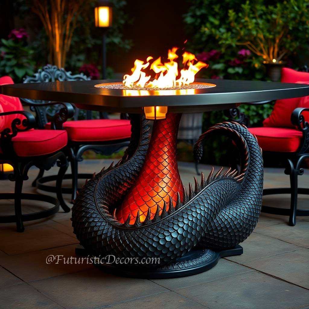 Dragon Patio Fire Table