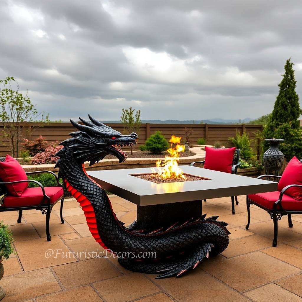 Dragon Patio Fire Table