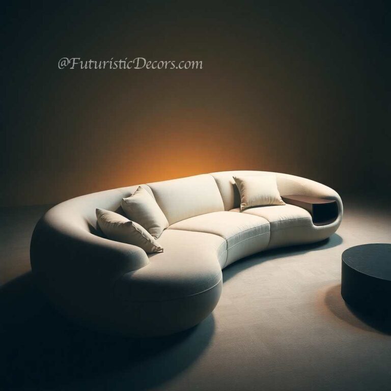 Elevate Your Living Space with a Nordic Style Sculptural Curved ...