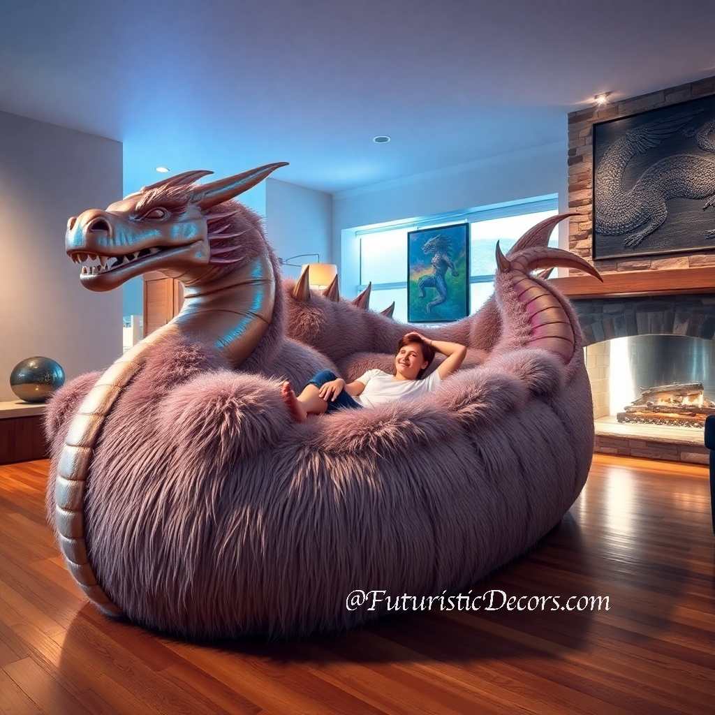 Dragon Fur Lounger