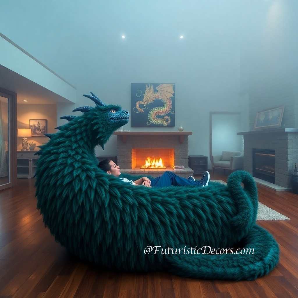 Dragon Fur Lounger