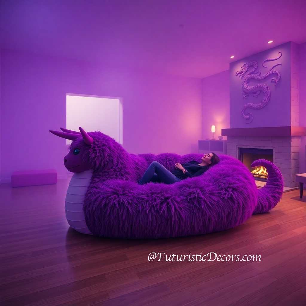 Dragon Fur Lounger