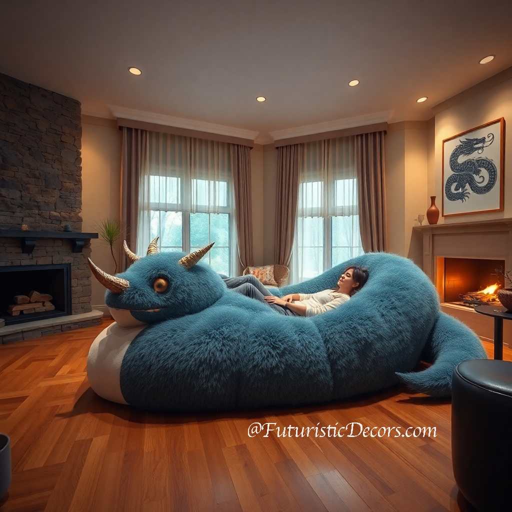 Dragon Fur Lounger