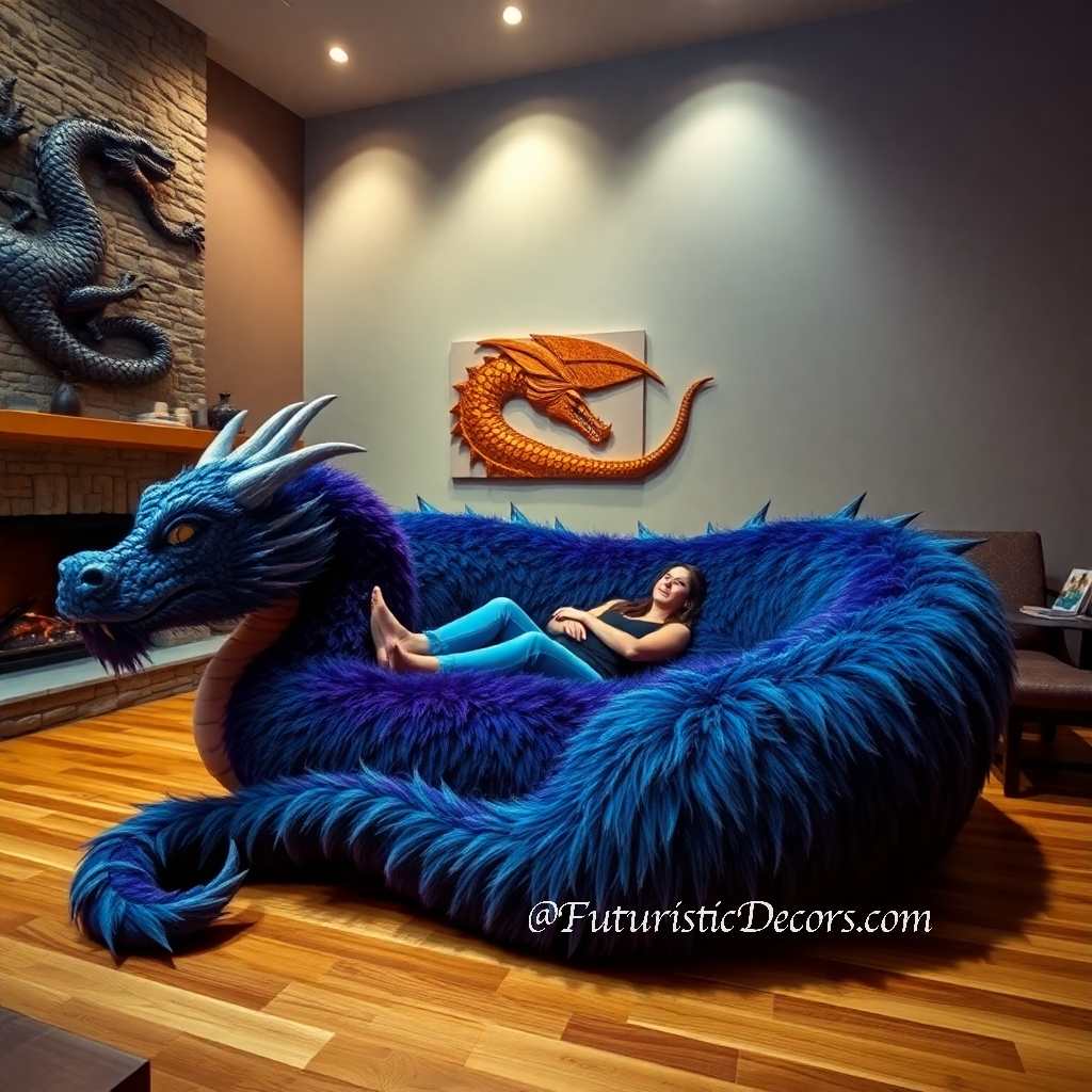 Dragon Fur Lounger