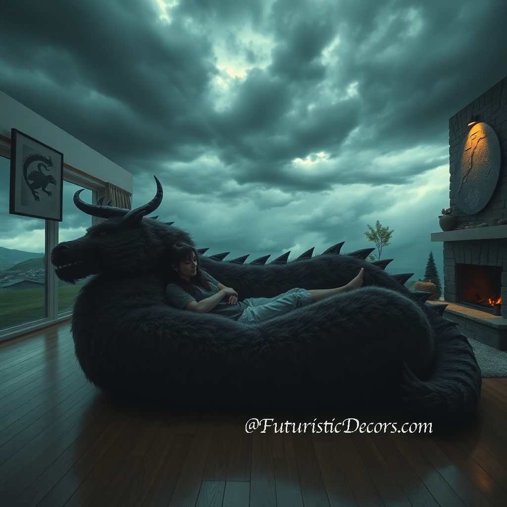 Dragon Fur Lounger