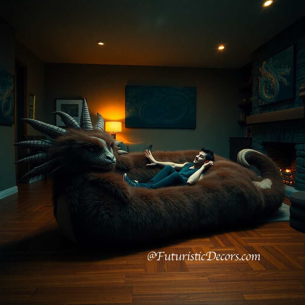 Dragon Fur Lounger