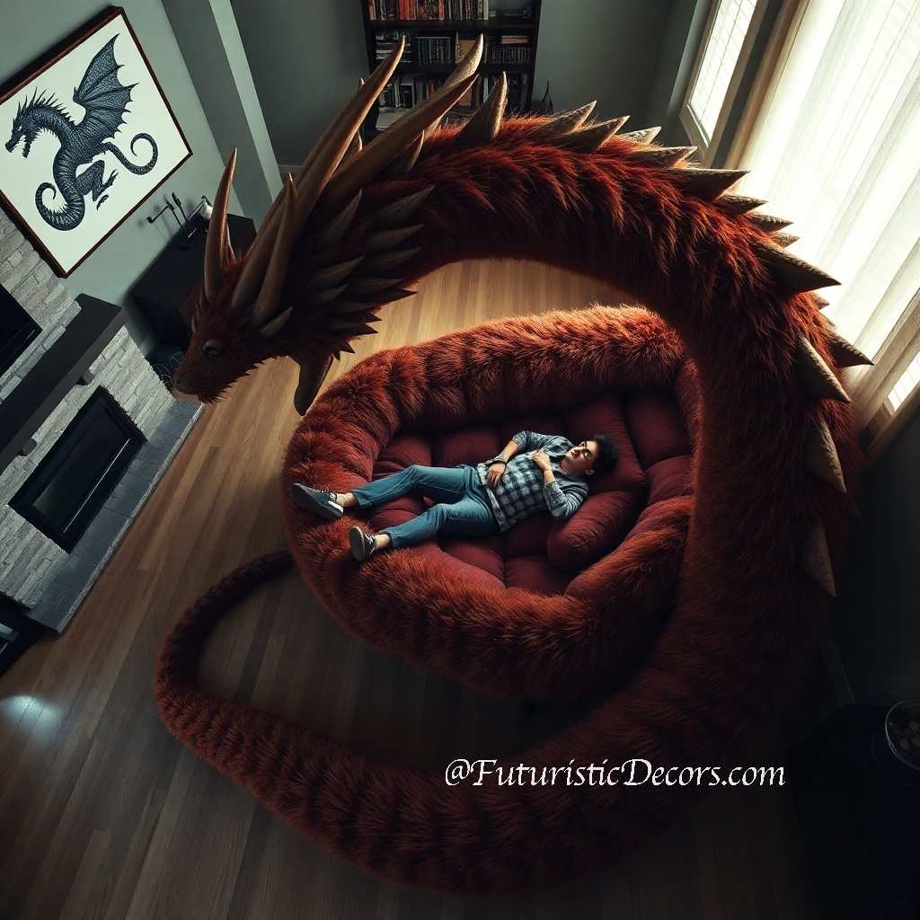 Dragon Fur Lounger