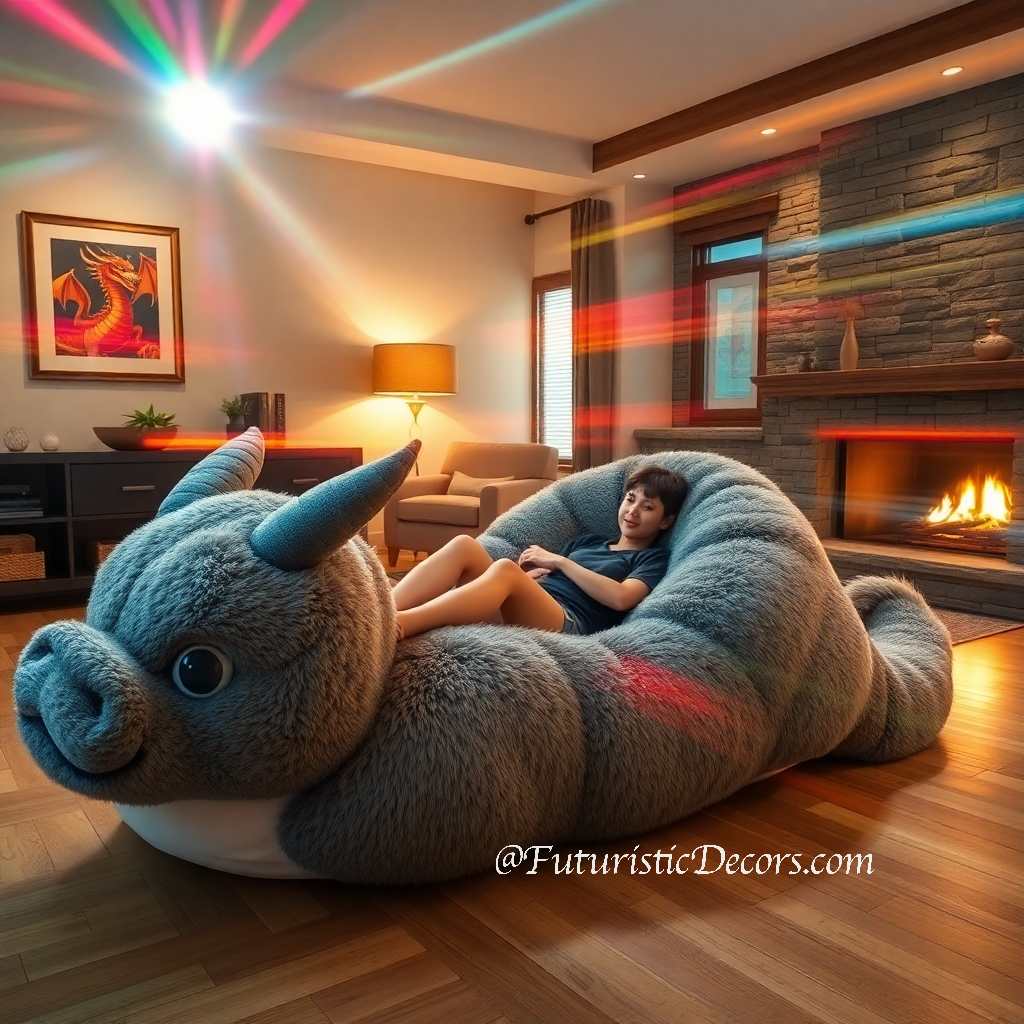 Dragon Fur Lounger