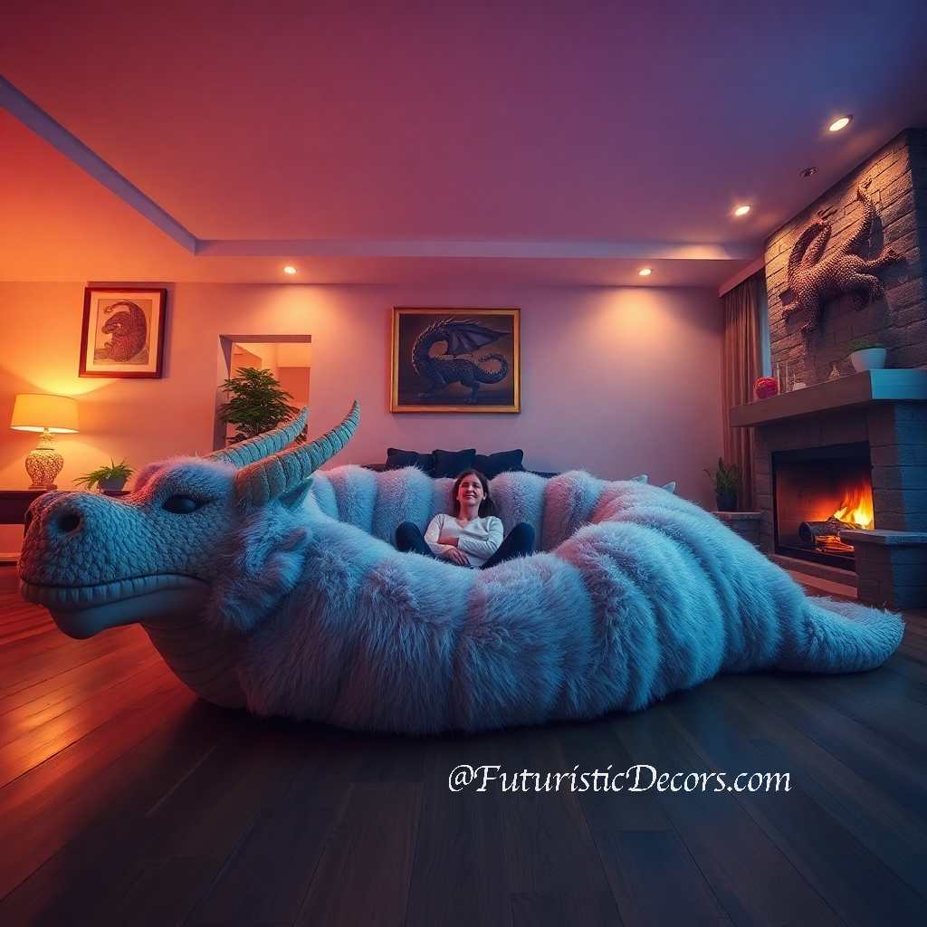 Dragon Fur Lounger